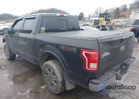 2015 Ford F-150 Lariat z USA, uszkodzony, nr VIN 1FTEW1EP7FFC72969